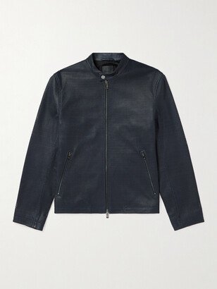 Wynmore Perforated Leather Jacket