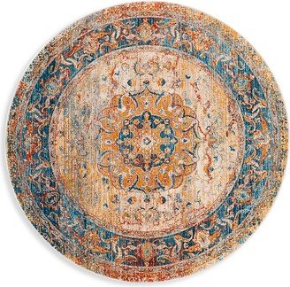 Vintage Persian Pattern Round Rugs