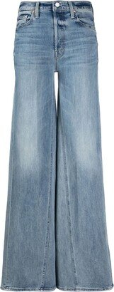 High-Rise Flared Jeans-BQ