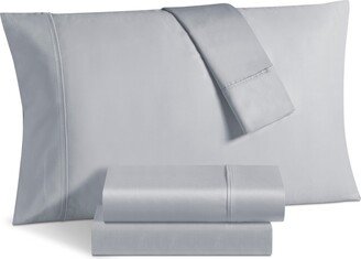 1000 Thread Count Solid Sateen 6 Pc. Sheet Set, King, Extra Deep Pocket, Created for Macy's