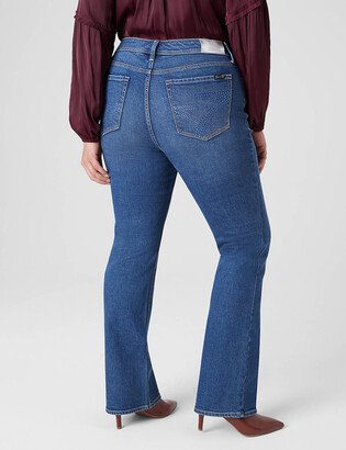 Seven7 Boot Jean With Back Pocket Embellishment