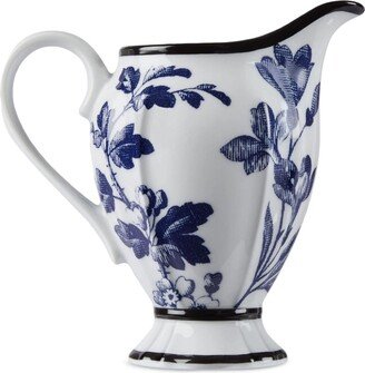 Herbarium-print porcelain creamer