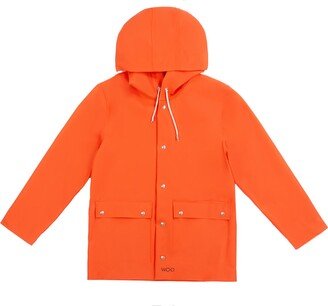 Woo Di Giulia Petronella Fisher Raincoat- Yellow & Orange