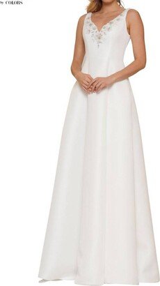 Marsoni by Colors A Line Mother Of The Bride Gown In Off White