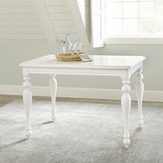 Summer House Oyster White Gathering Table