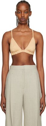 Beige Delfina Bra