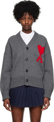 Gray Ami de Cœur Cardigan-AD