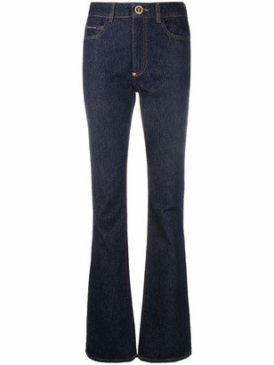 High-Waisted Flared Jeans-AG