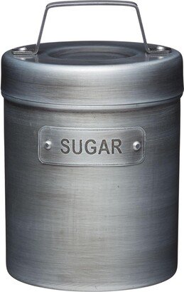 Vintage-Style Metal Sugar Container