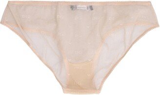 Jacquard Tulle Briefs