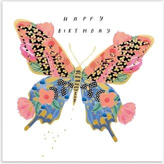 Woodmansterne Flutterby Butterfly Birthday Card