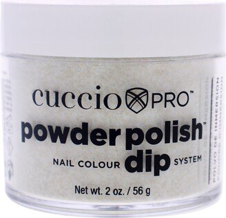 Pro Powder Polish Nail Colour Dip System - Gold Glitter by Cuccio Colour for Women - 1.6 oz Nail Powder