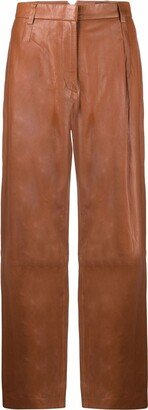 Leslie leather trousers