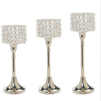 Vibhsa Hurricane Candle Holders Set of 3