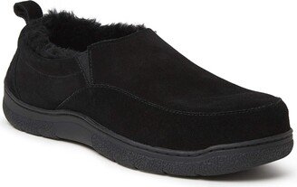 mens Genuine Suede Closed Back Slipper