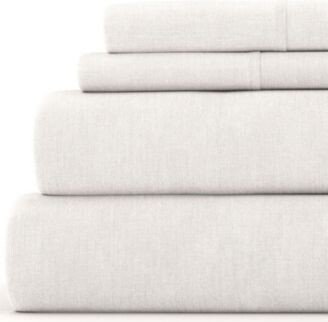 Home Collection Linen Rayon From Bamboo Blend Deep Pocket Sheet Sets