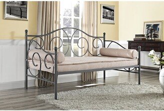 Victoria Twin-size Pewter Metal Daybed