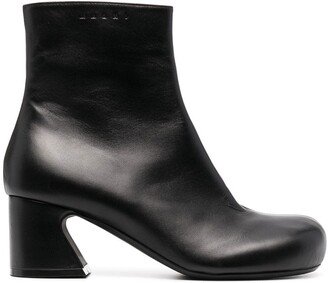 Zipped Ankle Boots