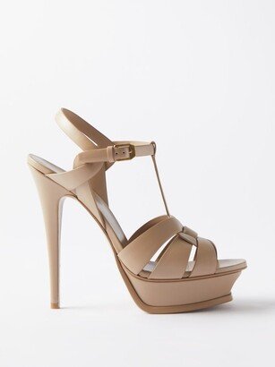 Tribute 135 Leather Platform Sandals