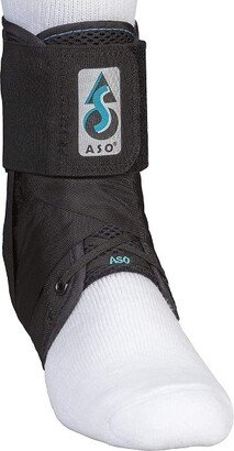 ASO Speed Lacer Black Ankle Brace Small 11-12 Ankle Circumf. Lace Up for the Foot 223612