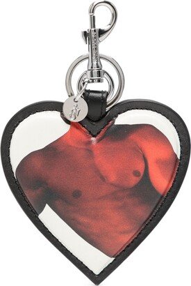 Heart-Charm Keyring