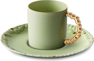 X Haas Brothers Mojave espresso cup and saucer