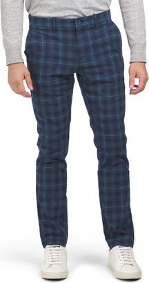 TJMAXX Plaid Chino Pants For Men