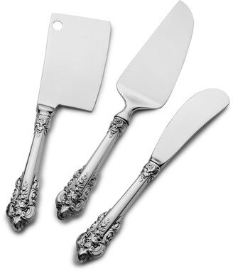 Grand Baroque 3-Piece Cheese Knife Set