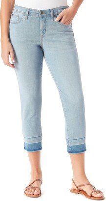 Vintage America Blues Women's Plus Size Weekend Jean with Roll Cuff