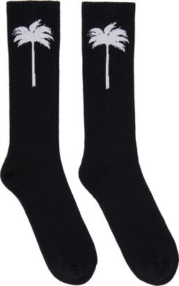 Black Palm Socks