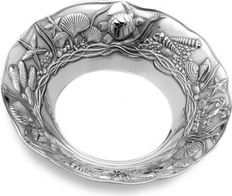 Coastal Medium Bowl - Silver/pol