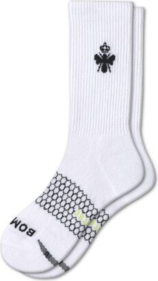 Men's All-Purpose Performance Athletic Calf Workout Socks - White - XL - Athletic