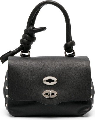 small Postina leather tote bag