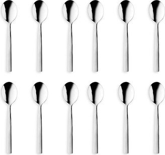 Essentials Evita 12-Piece Stainless Steel Soup Spoon Set