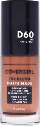 TruBlend Matte Made Liquid Foundation - D60 Toasted Almond by for Women - 1 oz Foundation