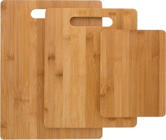 Hastings Home Bamboo Cutting Boards - 3-Piece Set