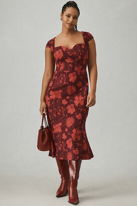 The Cecily Fit & Flare Sweetheart Dress-AA