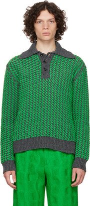 Green Jumper Polo