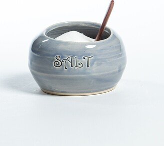 Salt Jar, Salt Cellar, Pig, Pot - Large Opening For Pinching