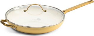 TJMAXX 12In Healthy Ceramic Nonstick Lidded Fry Pan-AA