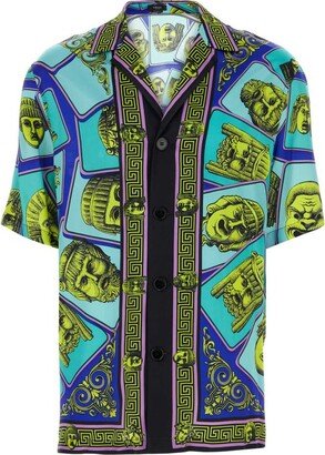 Le Maschere Graphic Printed Short Sleeved Shirt