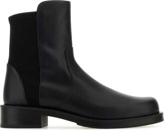 Elastic Band High Ankle Boots