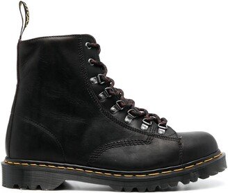 Chunky Lace-Up 35mm Leather Boots