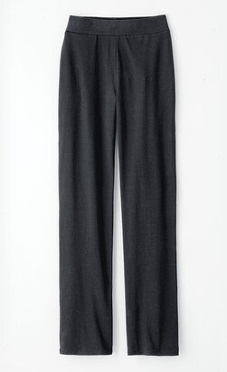 Women's Endless Comfort Straight-Leg Pull-On Pants - Black - PS - Petite Size