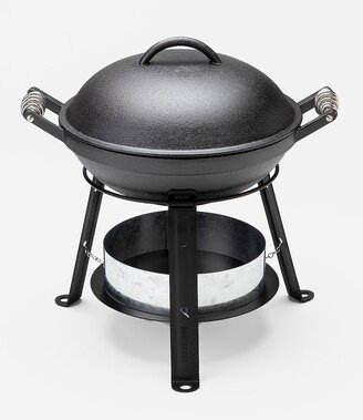 Barebones all-in-one cast-iron grill