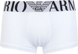 Trunk Basic Megalogo Boxer White