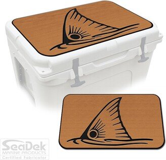 Cooler Pad Top Cover Fits Yeti Roadie 60 | Cooler Is Not Included Seadek Eva Foam Mat Comfort Cushion | Custom Fin Redfish - T/B