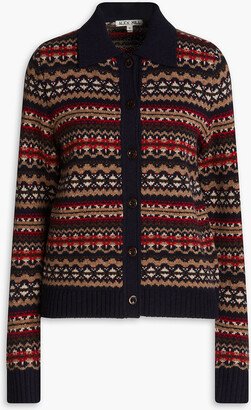 Alma Fair Isle wool cardigan