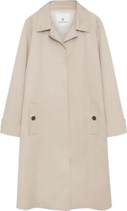 Randy cotton trench coat