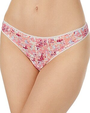 Printed Hipster Thong